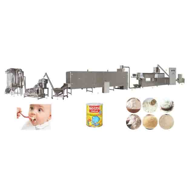خط تولید غذای کودک